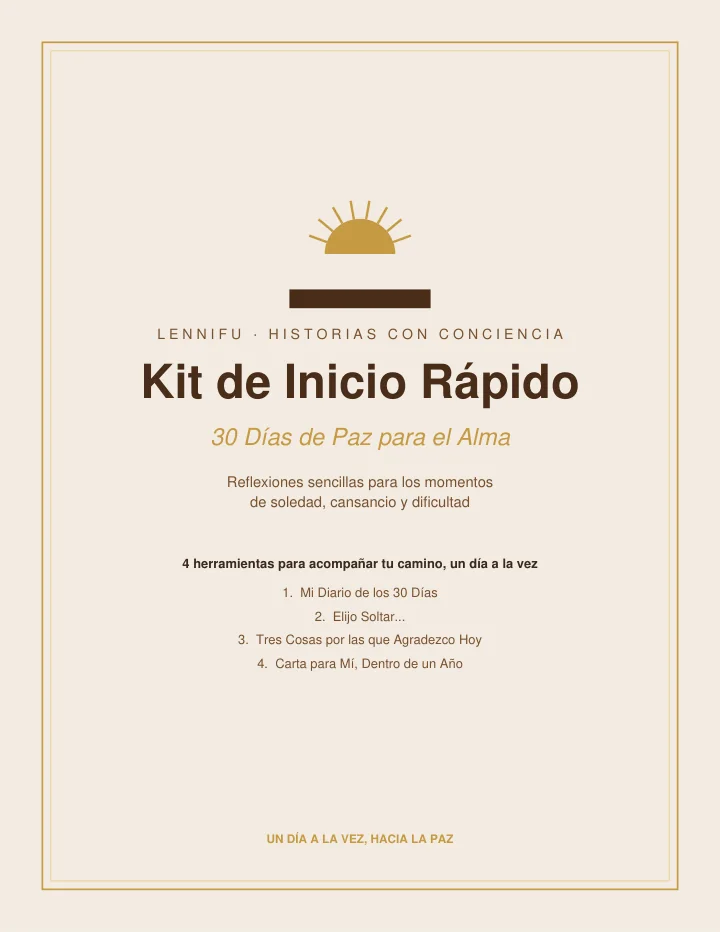 Portada del Kit de Inicio Rápido